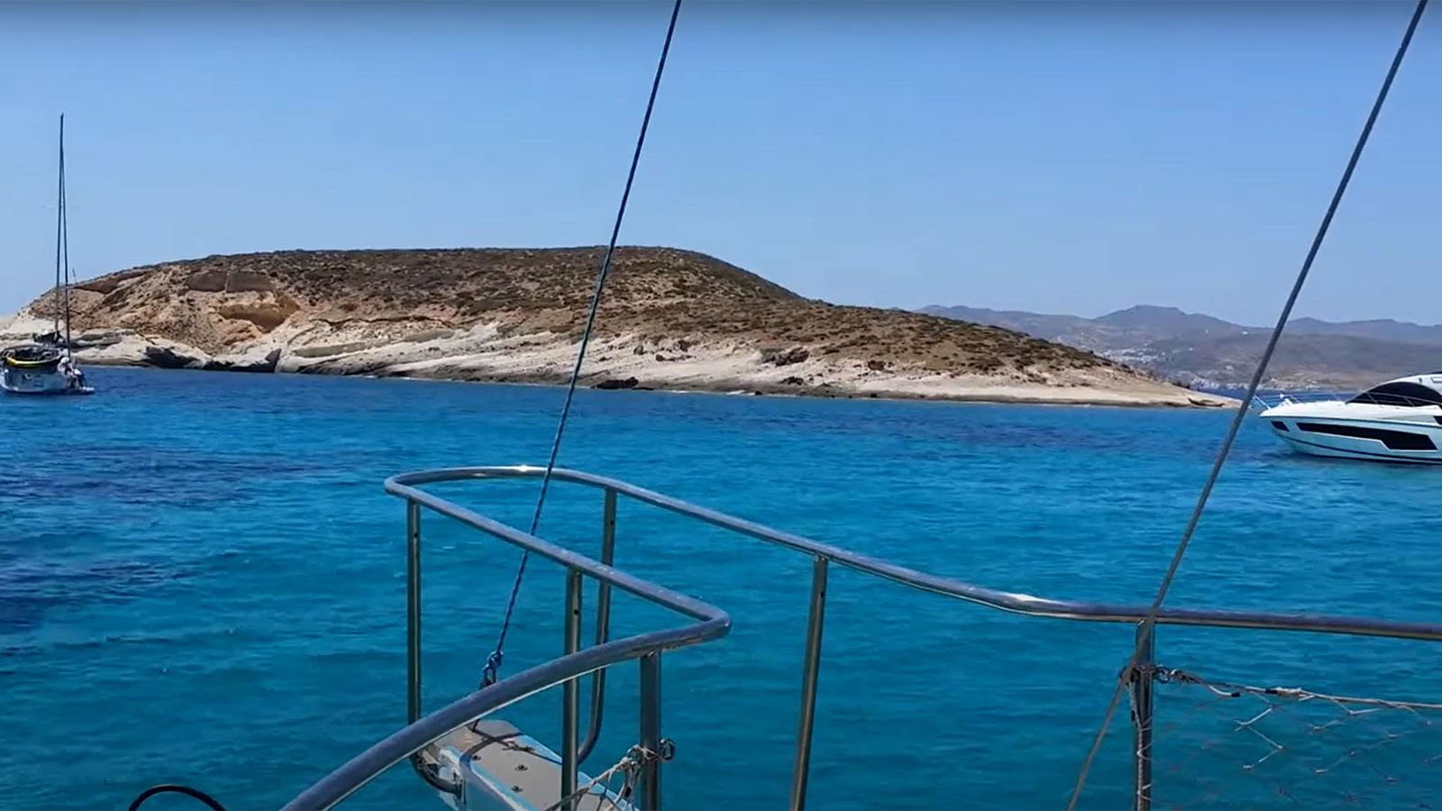 cruise in the island of Poliegos